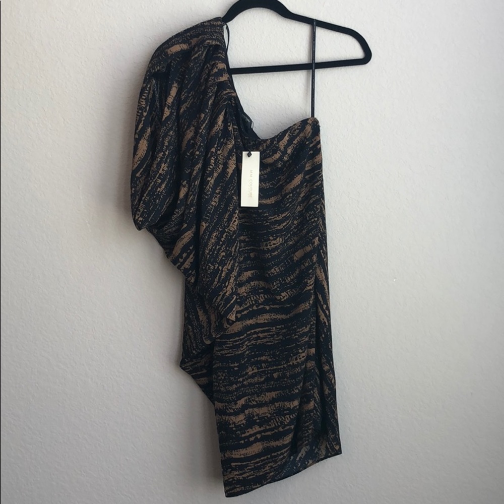 MM COUTURE by Miss Me one shoulder dress